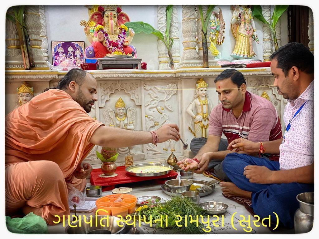 Ganesh Utsav @ Rampura, Surat