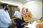 Delhi Judge Shree D.N Patel @ Vadtldham Darshan